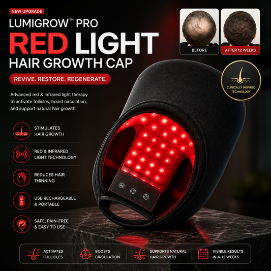 LumiGrow™ Pro Red Light Therapy Hair Growth Cap
