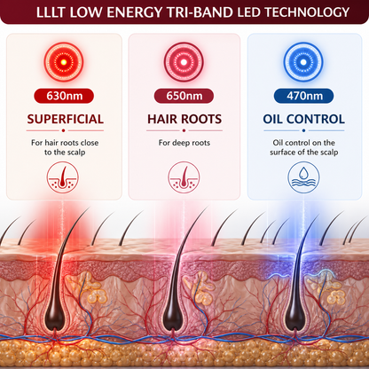LumiGrow™ Pro Red Light Therapy Hair Growth Cap