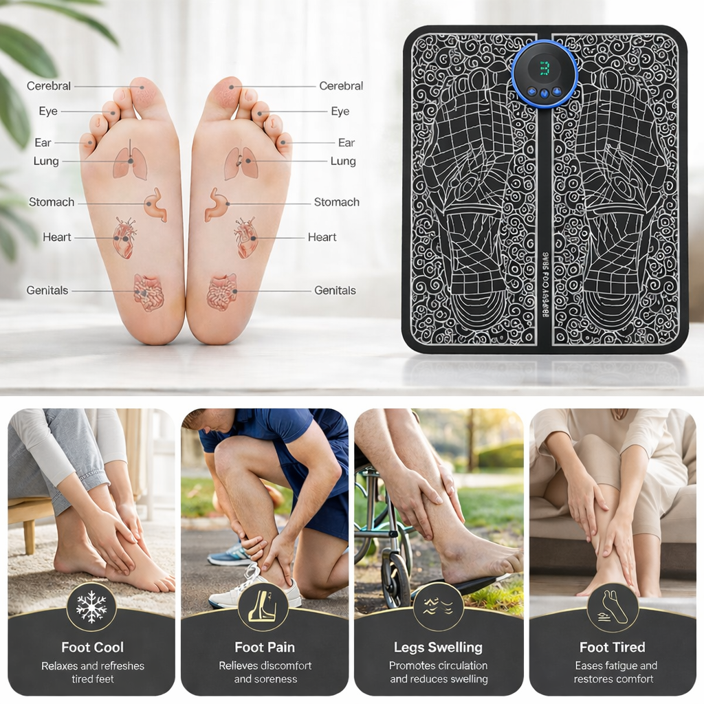 PulseMat Pro™ EMS Foot Massager