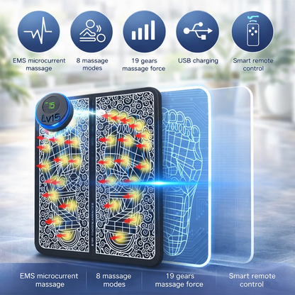 PulseMat Pro™ EMS Foot Massager