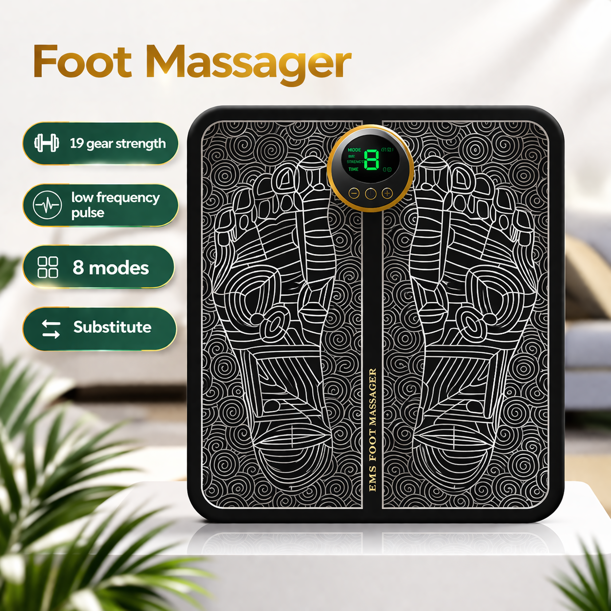 PulseMat Pro™ EMS Foot Massager